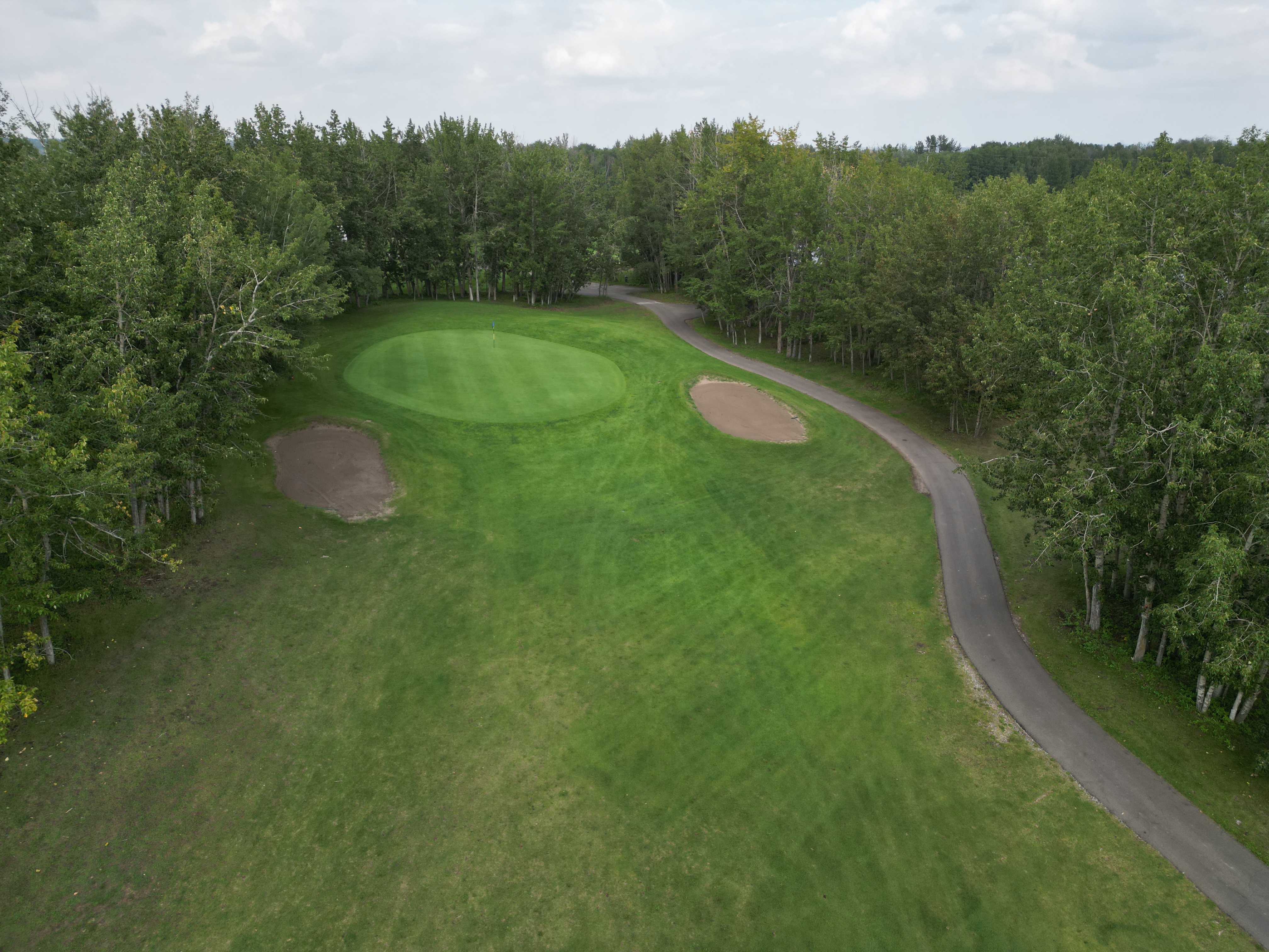 Aerial view of Edmonton Springs Golf Course